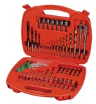 Sada bitů, nástavců a titanových vrtáků - 50 dílů - A7066