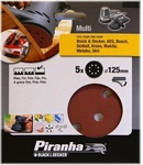 Brusné kotouče - suchý zip, 125 mm, hrubost 400, X32267