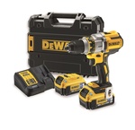 Aku bezuhlíková třírychlostní vrtačka 18V/5,0Ah - DCD990P2B - EN