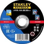 Řezný kotouč na nerez ocel Stanley FATMAX pro úhlové brusky - STA32647